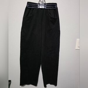 Aelfric Eden Black Elastic Waist Pants